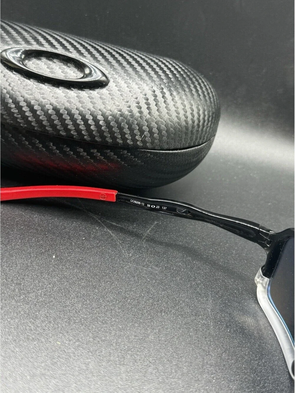 Oakley Triggerman Black Ink/Ruby Iridium Lenses OO9266-10